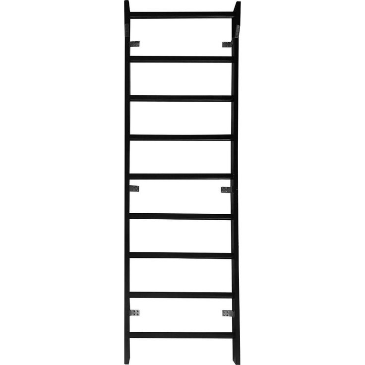 Puolapuut Eco Body, 230x70x10cm, musta