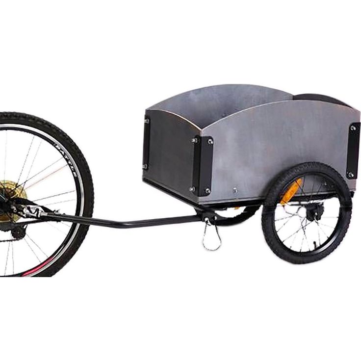 Polkupyörän tavarankuljetuskärry laidoilla Trekker 60kg