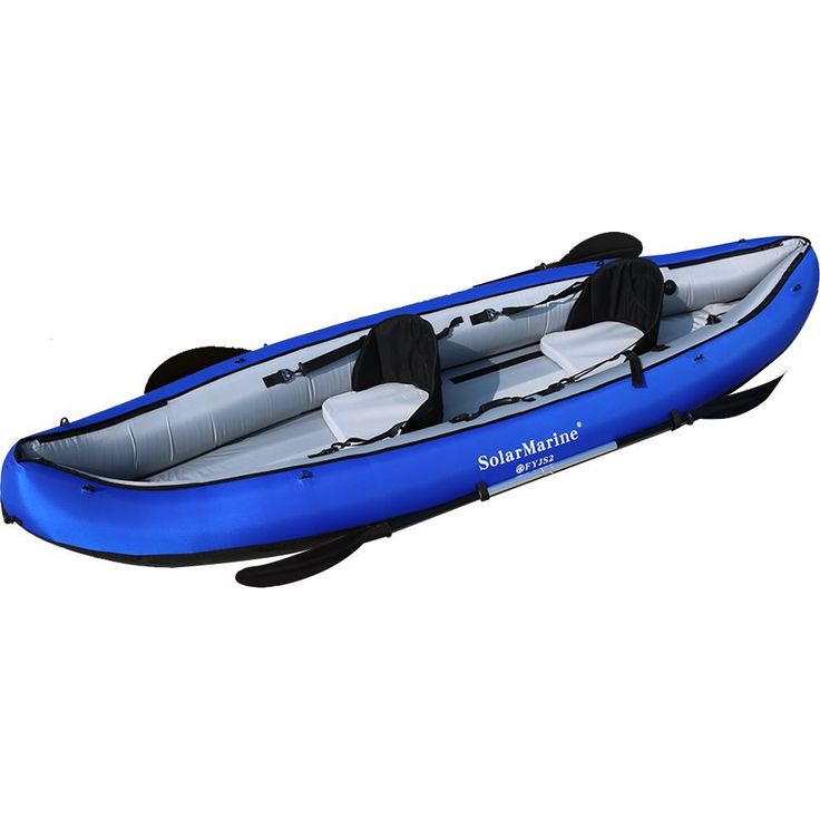 Ilmatäytteinen kanootti Solar Marine Pro 2 henkilöä