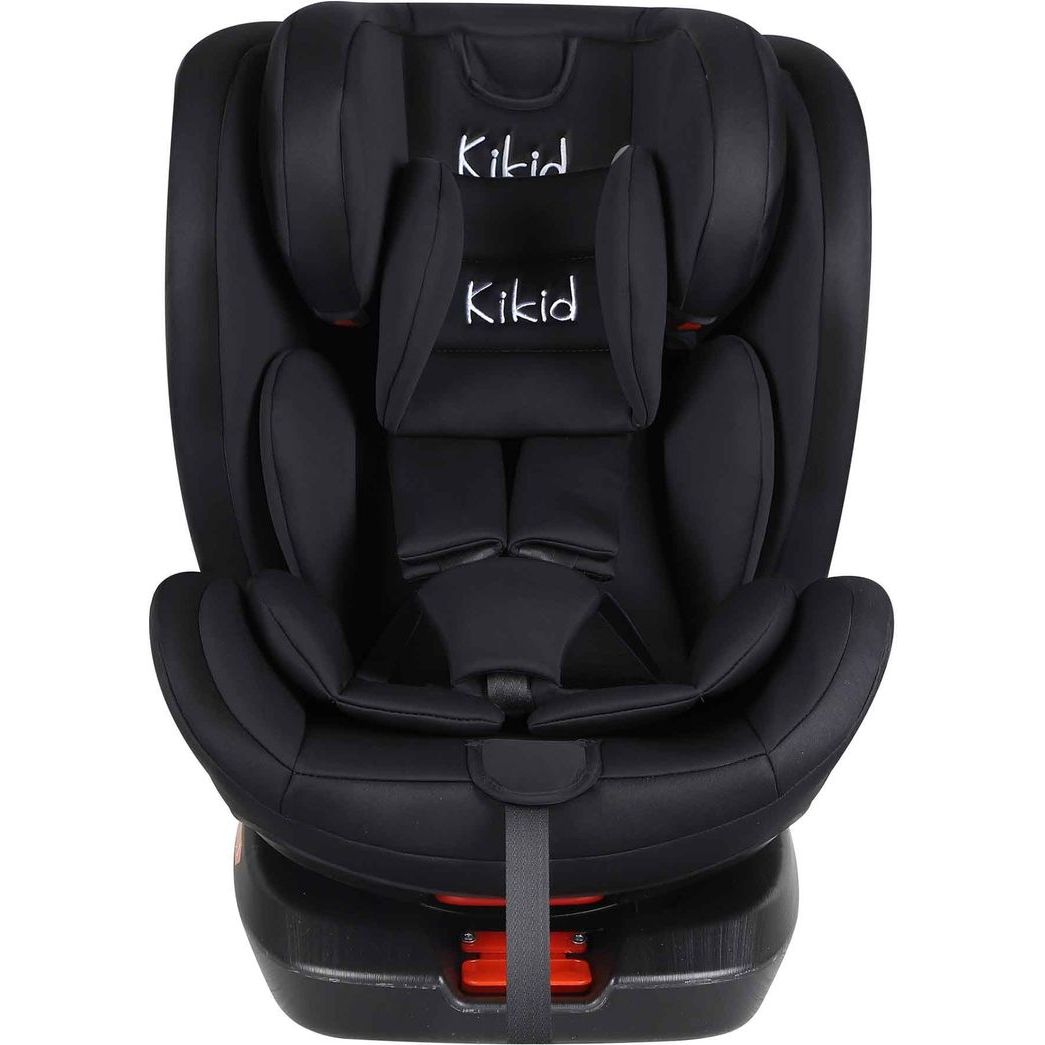 Turvaistuin & turvakaukalo Kikid Black Edition, Isofix, 0-36kg, musta