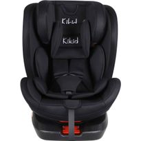 Turvaistuin &amp; turvakaukalo Kikid Black Edition, Isofix, 0-36kg, musta