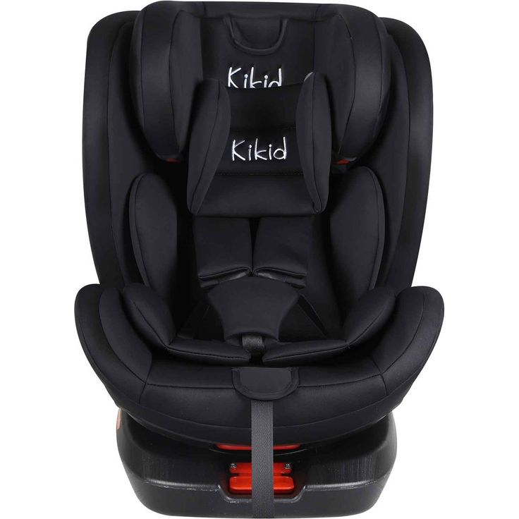 Turvaistuin & turvakaukalo Kikid Black Edition, Isofix, 0-36kg, musta