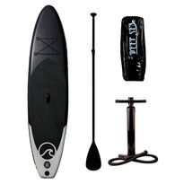 SUP-lautasetti Deep Sea Pro, ilmatäytteinen, 300cm, 15 PSI, musta