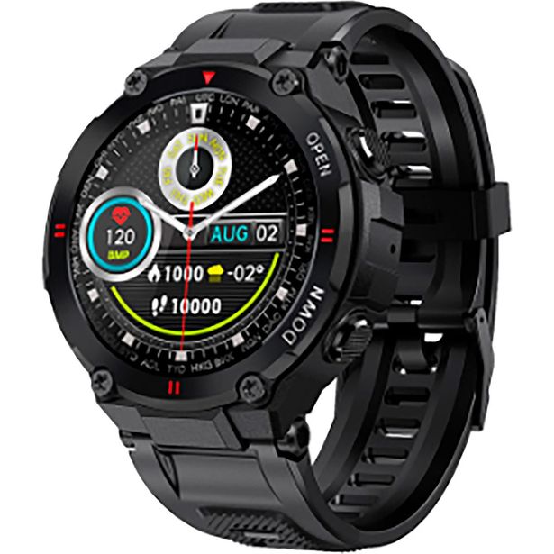 Älykello Kuura Smart Watch Tactical T7 V2, musta
