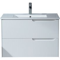 Allaskaappi Lykke Polar Deluxe, 80x46x55cm, valkoinen