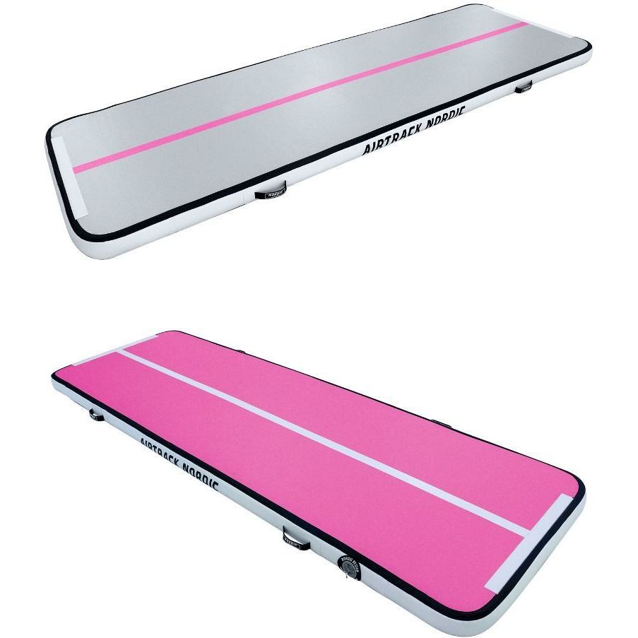 Ilmavolttipatja Airtrack Nordic Home Special Edition, 4m, pinkki