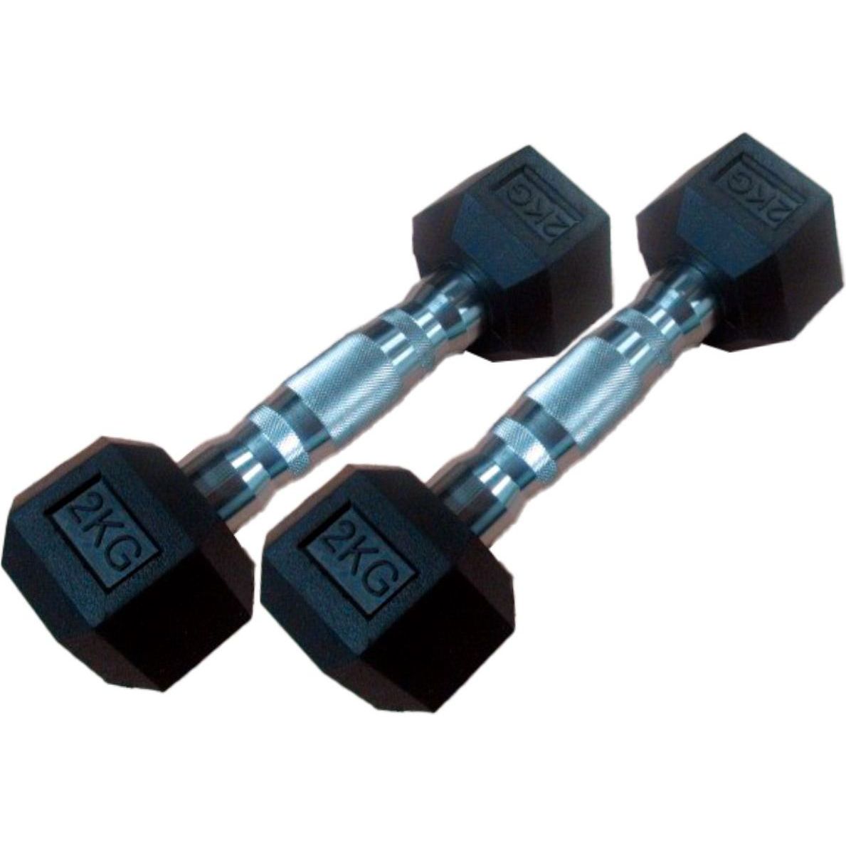 Käsipainot Core Hex, 2kg, 2kpl