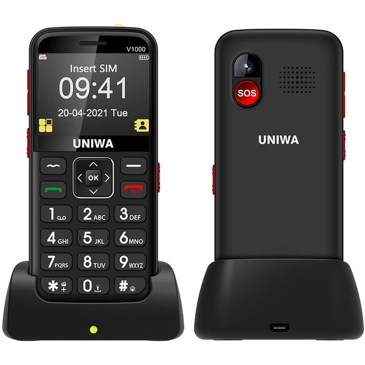 Senioripuhelin Uniwa V1000