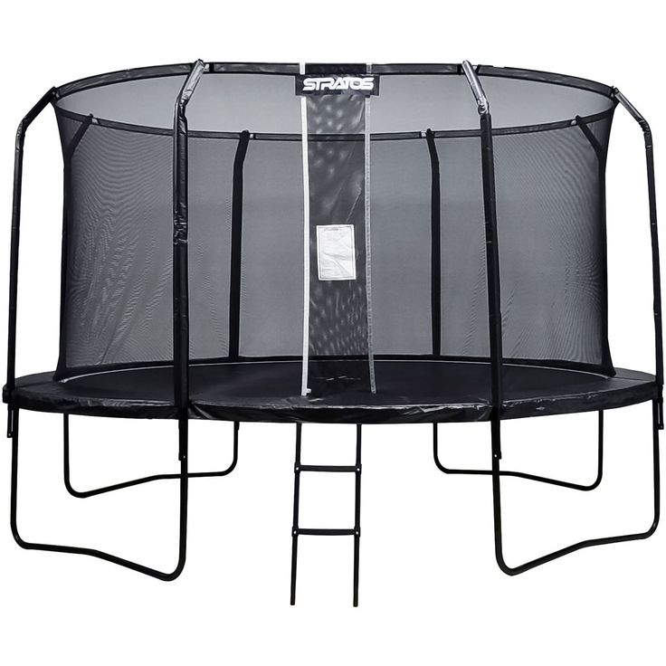 Trampoliini Stratos Premium Black Line Ø427cm musta