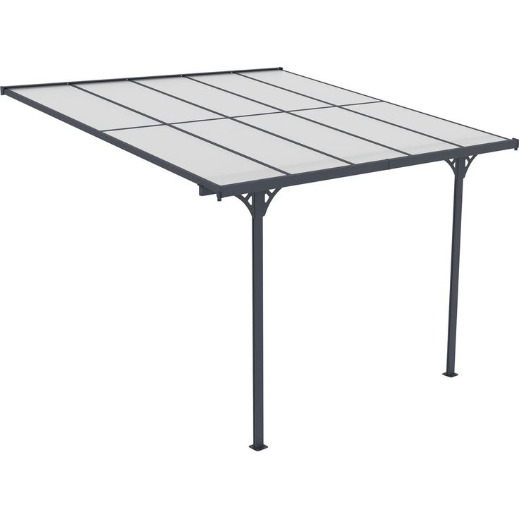 Terassikatos Fornorth 313x300x225-270cm harmaa