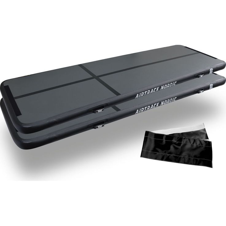 Ilmavolttipatjasetti Airtrack Nordic Home Collectors Edition 3m musta