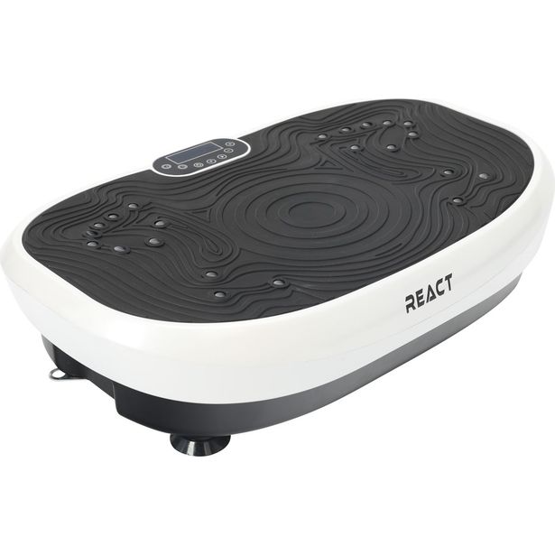 Tärinälevy React 1000 valkoinen