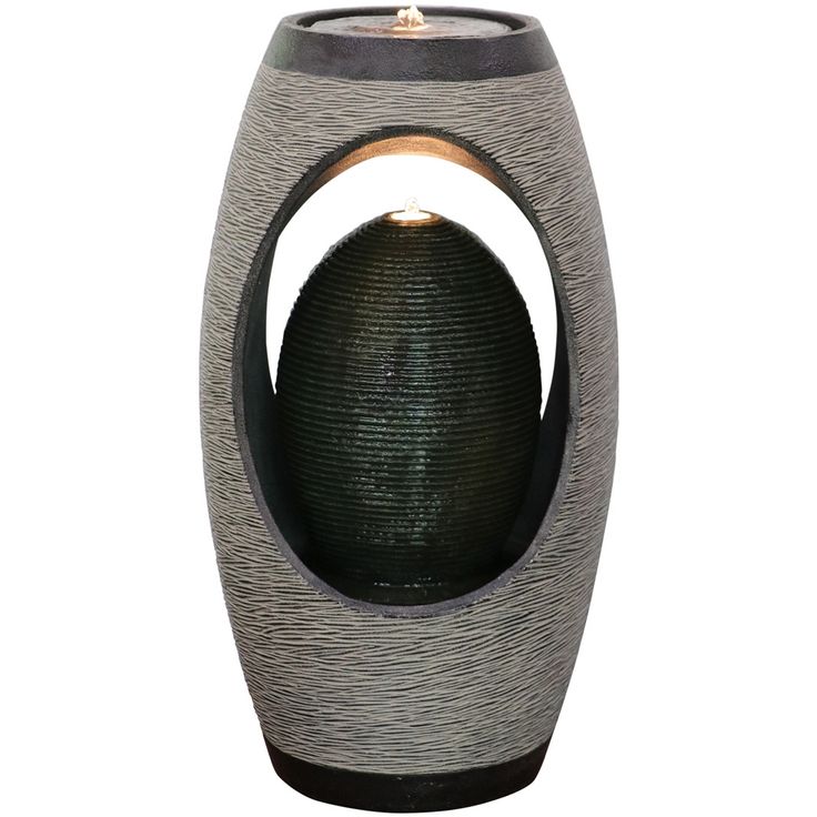 Suihkulähde LED-valoilla Lykke Cascade