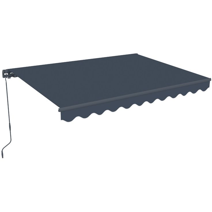Markiisi Lykke, 2,95x2,5 m, tummanharmaa