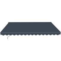 Markiisi Lykke, 3,95x3 m, tummanharmaa