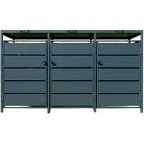Roskakatos Fornorth Premium, 207x82x121 cm, harmaa