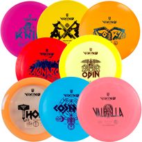 Frisbeegolfkiekkosetti Viking Discs Challenger, 8 kiekkoa