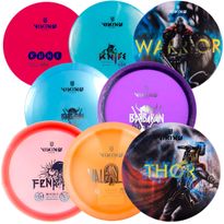 Frisbeegolfkiekkosetti Viking Discs Mayhem, 8 kiekkoa