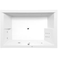 Poreamme Interia Dupla Hydro, 1800x1200x540mm, 580l, valkoinen