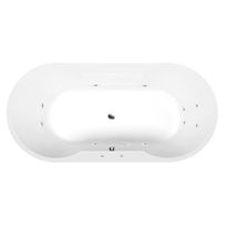 Poreamme Interia Active Hydro, 1800x850x490mm, 305l, valkoinen