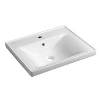 Pesuallas Interia Sava, 550x460x165 mm, valkoinen, Verkkokaupan poistotuote