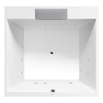 Poreamme Interia Came Falls Active Hydro, 1750x1750x500mm, 720l, valkoinen