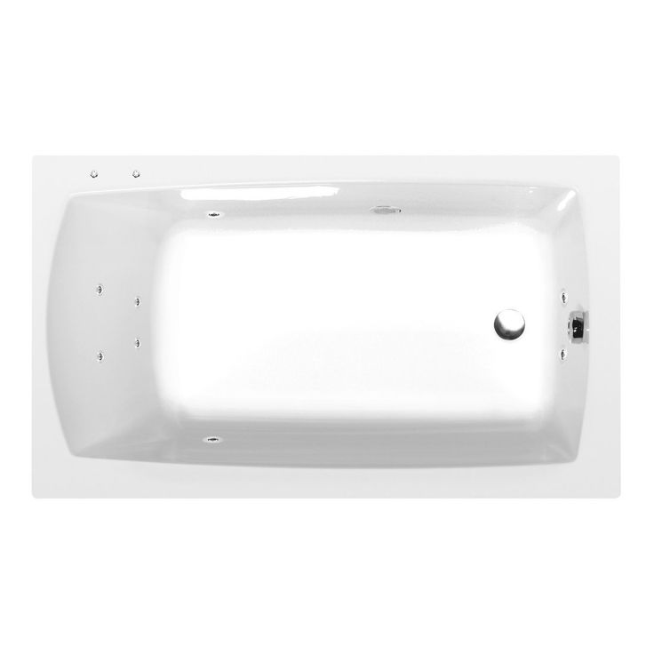 Poreamme Interia Lily Active Hydro, 1200x700x390mm, 150l, valkoinen