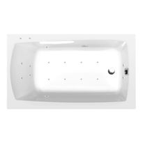 Poreamme Interia Lily Active Hydro-Air, 1200x700x390mm, 150l, valkoinen