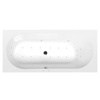 Poreamme Interia Astra Active Hydro-Air, 1650x750x480mm, 225l, kulmikas, valkoinen