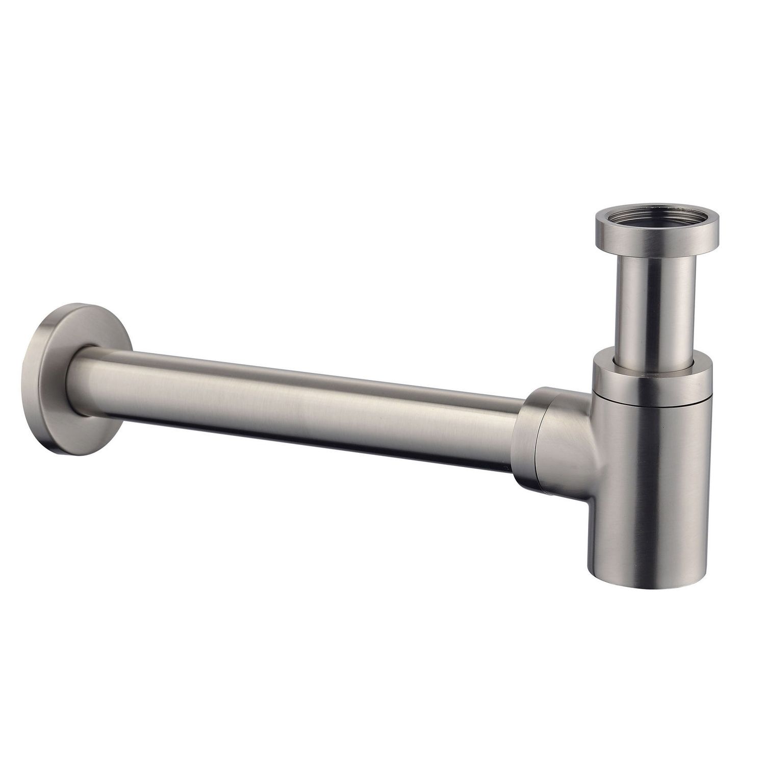 Vesilukko Interia Star Lux 1 1/4, seinäliitäntä, teräs