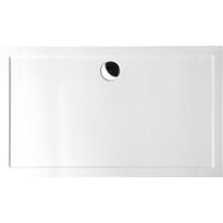 Suihkunurkan allas Interia Karia, kivimassa, 1200x700x40mm, oikea