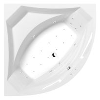Poreamme Interia Rosana Active Hydro-Air, 1500x1500x490mm, 365l, valkoinen