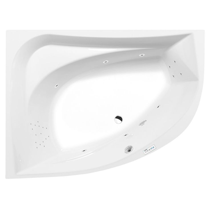 Poreamme Interia Tanya Highline Hydro, 1600x1200x490mm, vasen, 310l, valkoinen