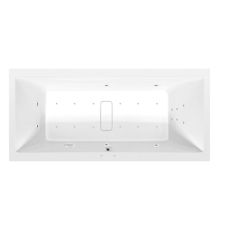Poreamme Interia Marlene Attraction Hydro-Air, 1900x900x480mm, 372l, valkoinen