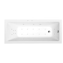 Poreamme Interia Noemi Attraction Hydro-Air, 1600x700x390mm, 183l, valkoinen