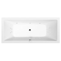 Poreamme Interia Krysta Highline Hydro, 1800x800x390mm, 249l, valkoinen