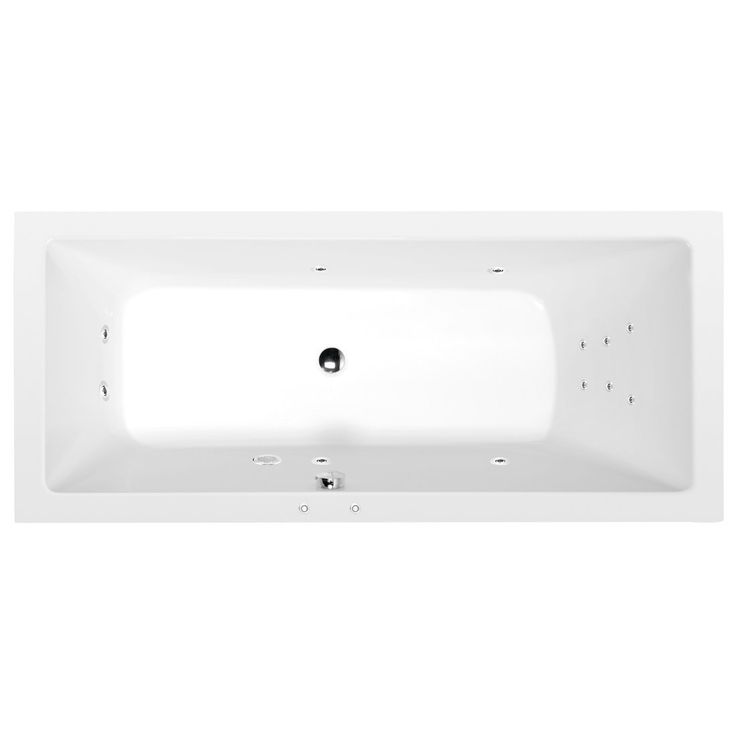 Poreamme Interia Mimoa Attraction Hydro, 1700x800x390mm, 218l, valkoinen