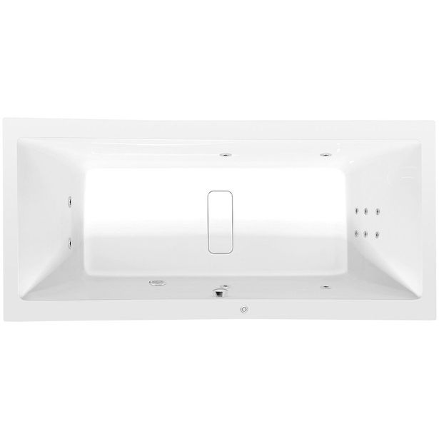 Poreamme Interia Marlene Hydro, 1800x800x480mm, 315l, valkoinen