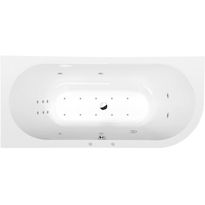 Poreamme Interia Viva L Hydro-Air, 1800x800x470mm, vasen, 267l, valkoinen