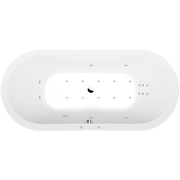 Poreamme Interia Viva O Hydro-Air, 1850x800x470mm, 267l, valkoinen