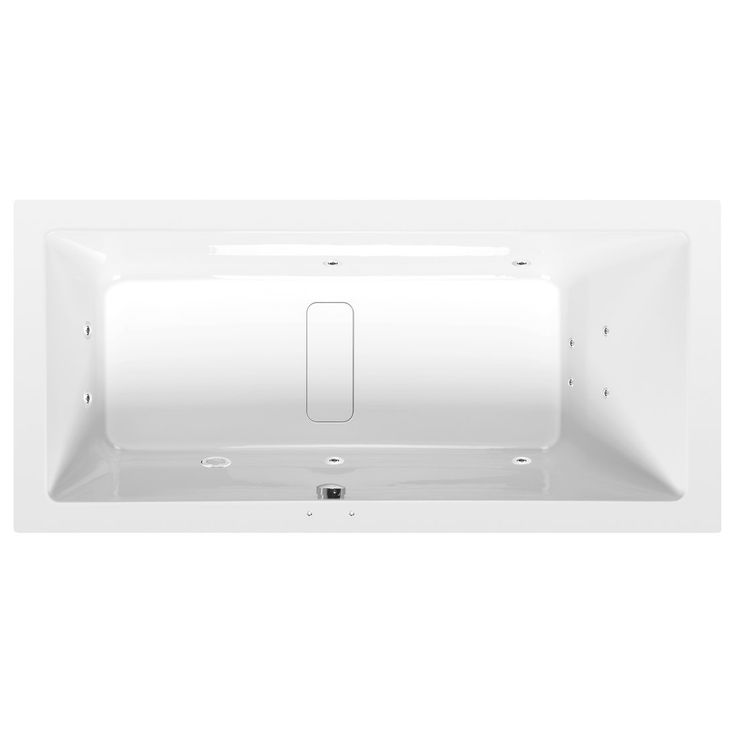 Poreamme Interia Marlene Active Hydro, 1700x800x480mm, 313l, valkoinen