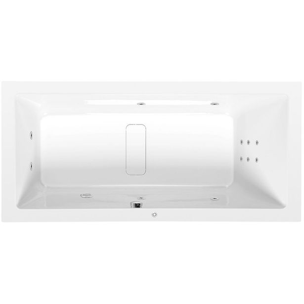Poreamme Interia Marlene Hydro, 1700x800x480mm, 313l, valkoinen