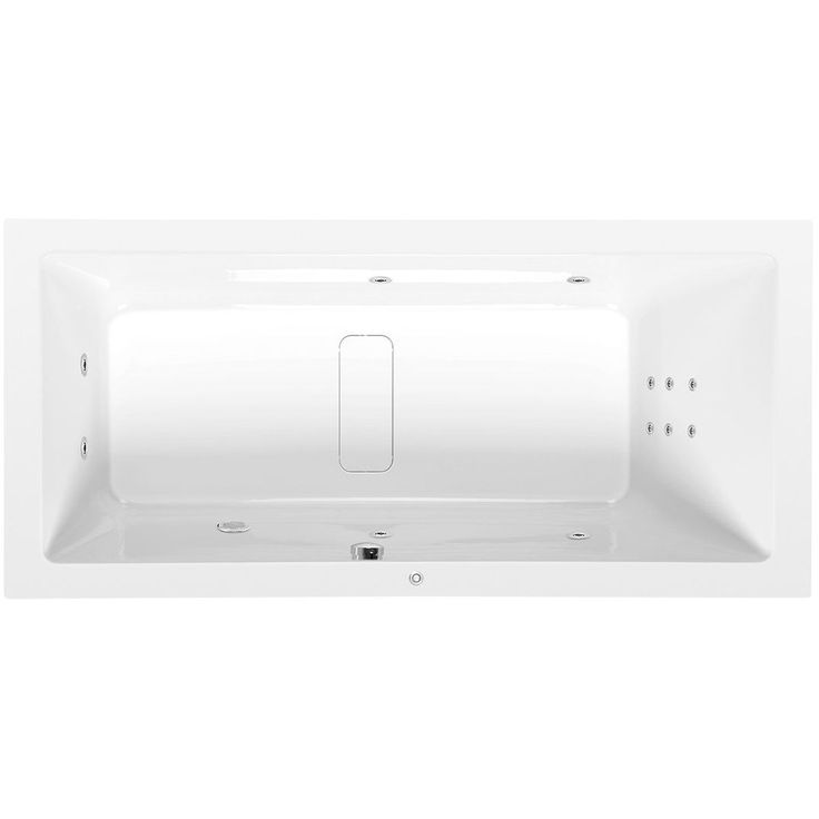 Poreamme Interia Marlene Hydro, 1700x800x480mm, 313l, valkoinen