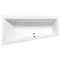 Poreamme Interia Andra Active Hydro-Air, 1800x900x450mm, vasen, 277l, valkoinen