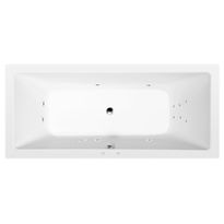 Poreamme Interia Krysta Attraction Hydro, 1800x700x390mm, 200l, valkoinen