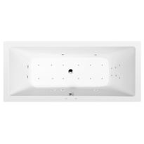 Poreamme Interia Krysta Attraction Hydro-Air, 1800x700x390mm, 200l, valkoinen