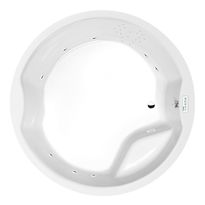 Poreamme Interia Royal Highline Hydro, 1720x1720x490mm, 580l, valkoinen