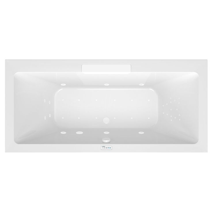 Poreamme Interia Cascata Highline Hydro-Air, 1850x850x450mm, 290l, valkoinen
