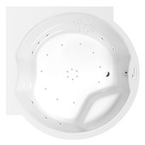 Poreamme Interia Royal Highline Hydro-Air, 1730x1730x490mm, 580l, valkoinen