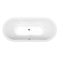 Poreamme Interia Viva Active Hydro, 1750x800x470mm, 235l, valkoinen